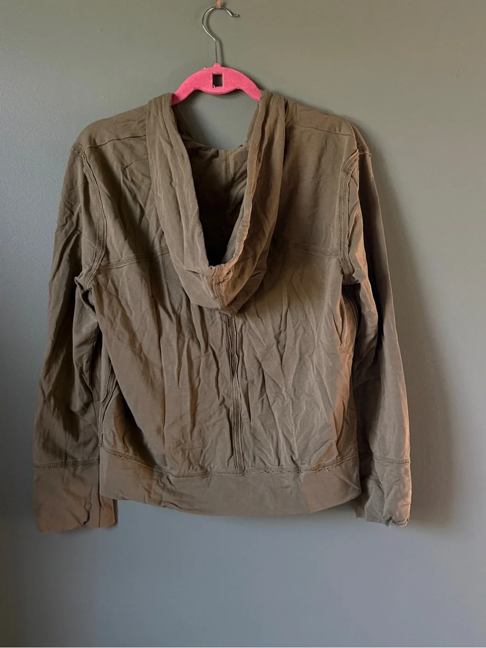 Alice + Olivia - Green Zip Hoodie - Size M - Picture 6 of 6